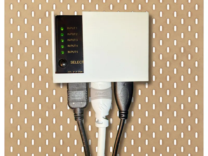 HDMI Switch holder for IKEA Skadis