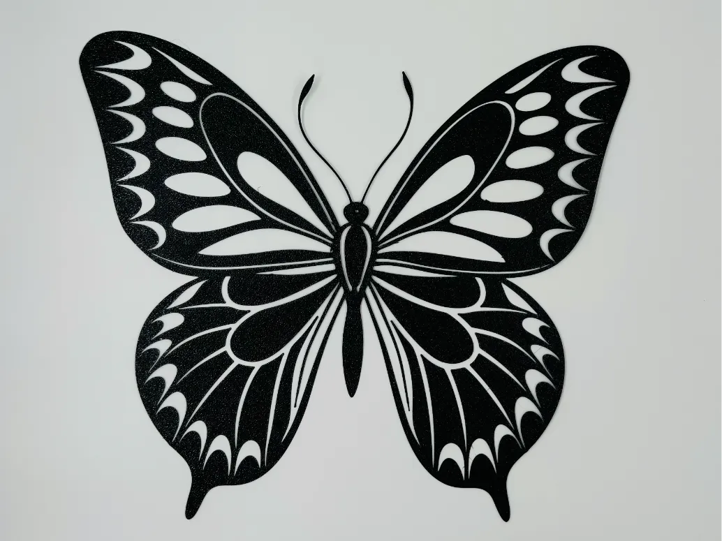 Décoration murale papillon minimaliste