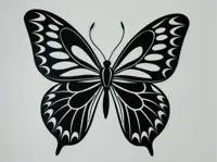 Décoration murale papillon minimaliste — photo 1