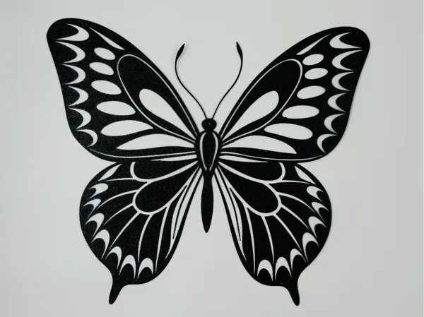 Décoration murale papillon minimaliste
