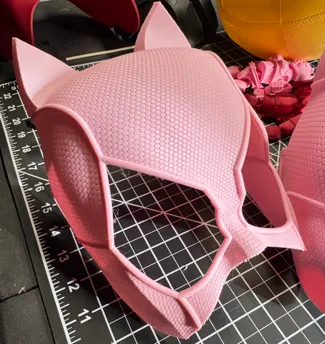 Hello Kittypool textured mask