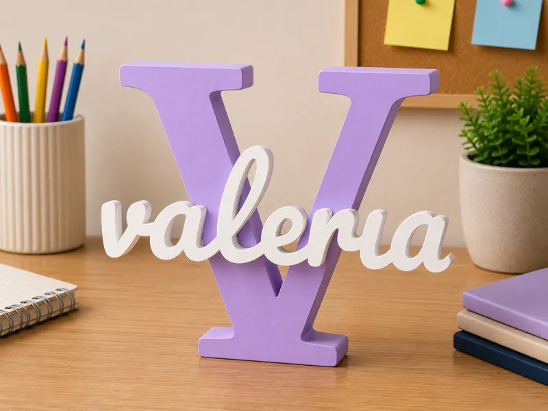 Nombre decorativo Valeria NO AMS