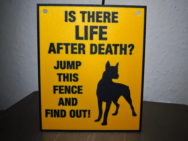 Beware of dog
