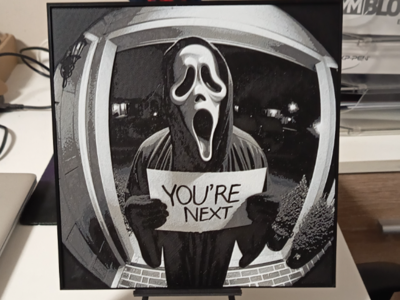 Ghostface Youre next Hueforge 3D model