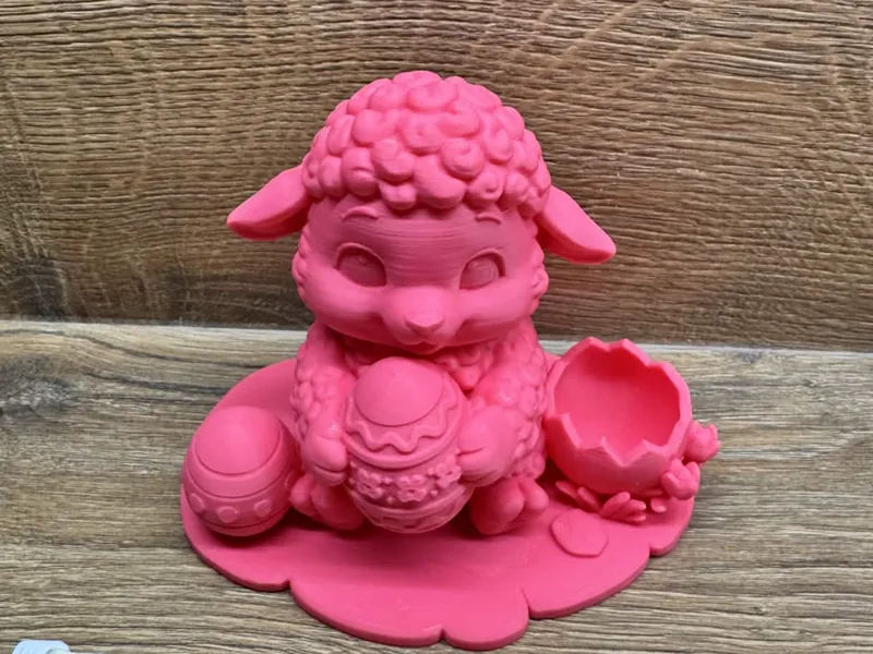 Easter Sheep Statue