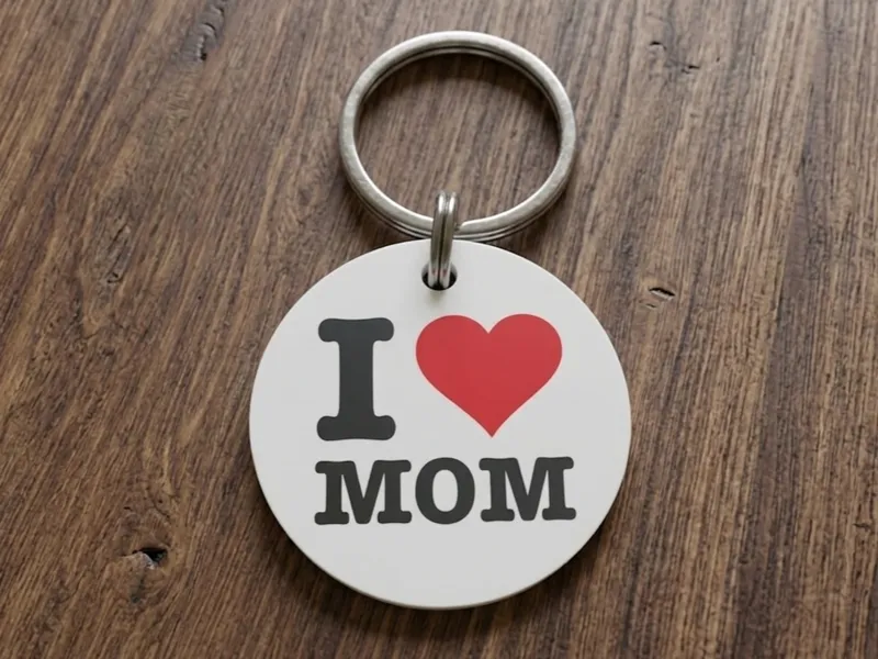 I love Mum keychain