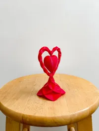 3" Spinning Heart