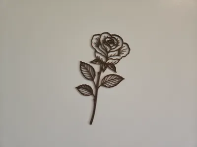 Rose Wall Art 