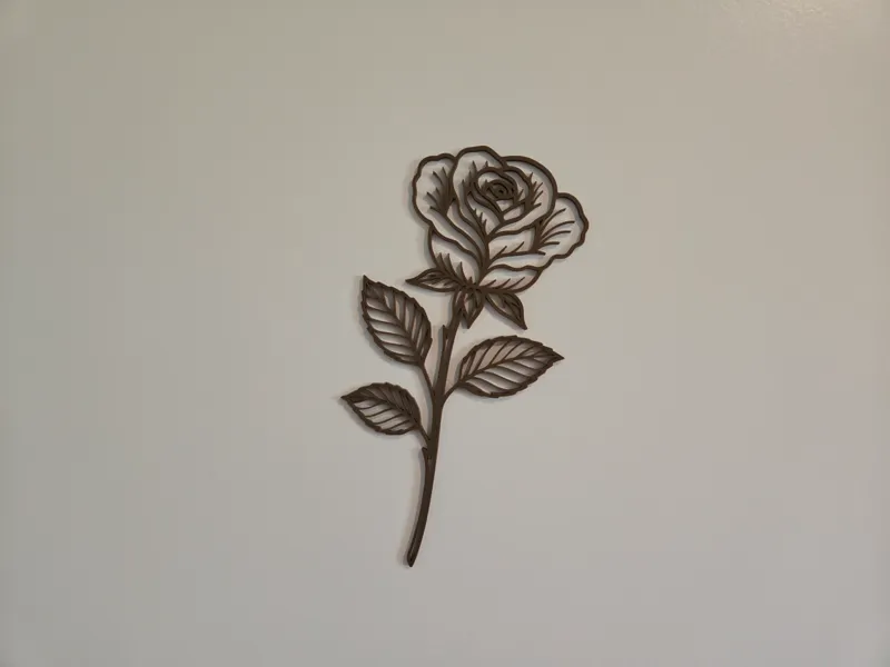 Rose Wall Art 