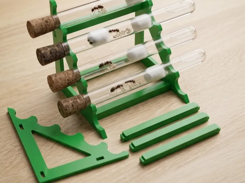 Modular Ant Keeping Tube Rack (100x100mm)