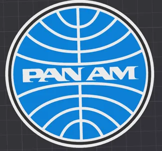 PAN AM sign