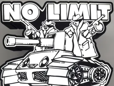 No Limit Records Light Box