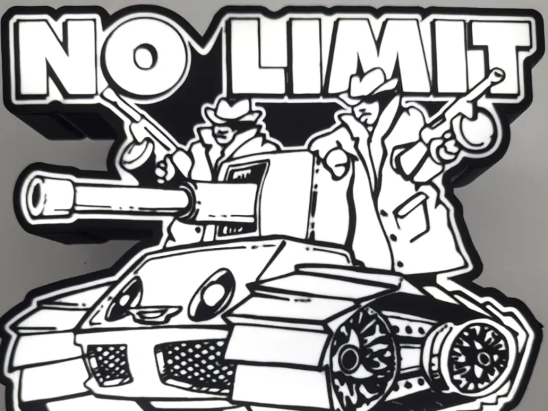 No Limit Records Light Box