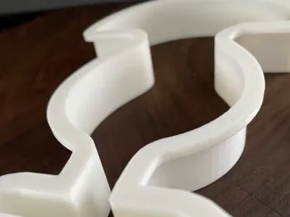 Pina Colada Glass Cookie Cutter