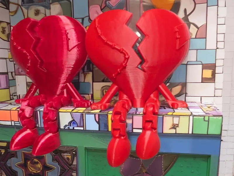 Heart Broken Buddy articulated.
