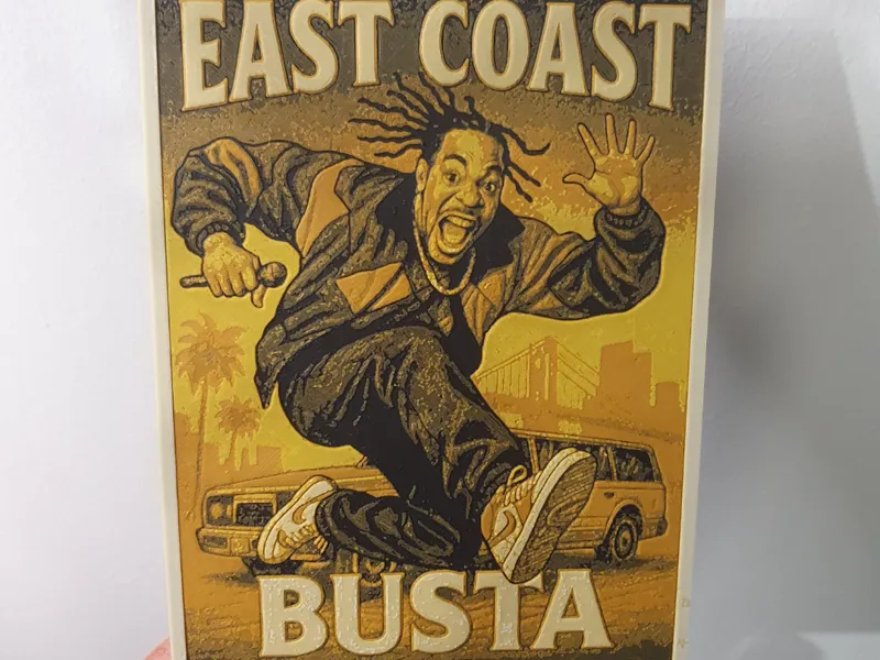 busta rhymes card hueforge