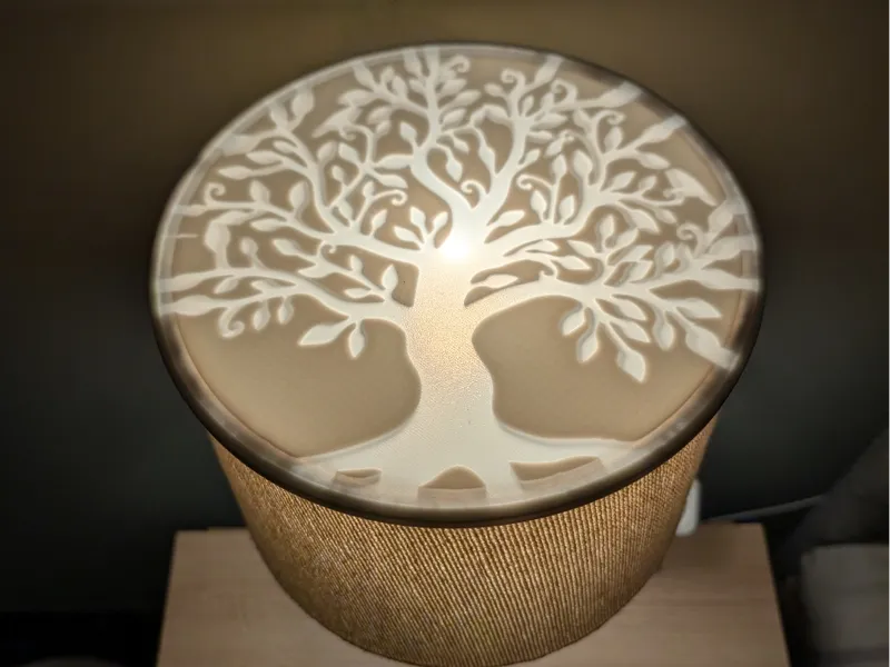 Lamp Shade Cover - Tree