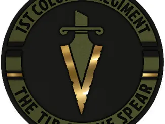 1st Colonial Regiment Badge