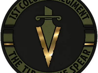 1st Colonial Regiment Badge