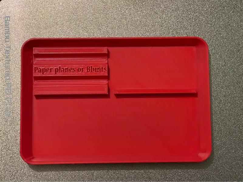 Compact Rolling Tray