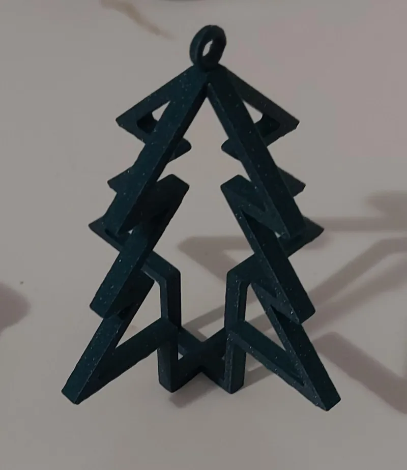 Minimalist Christmas Tree Ornament