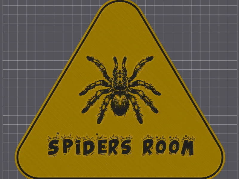 Spiders room sign1