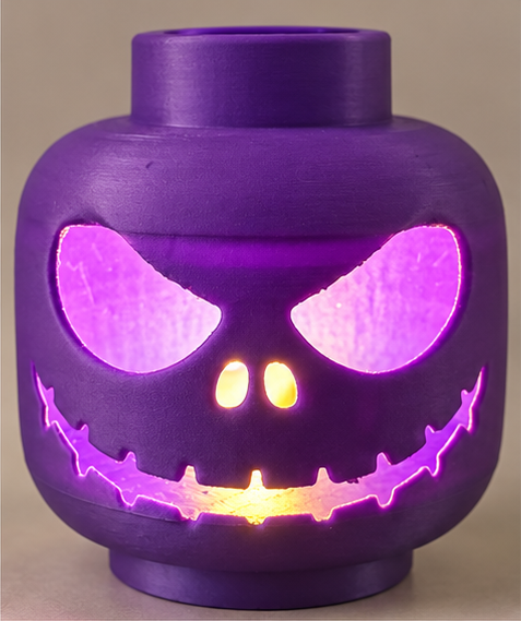 Nightmare Block Head Jack-o-lanterns - 1