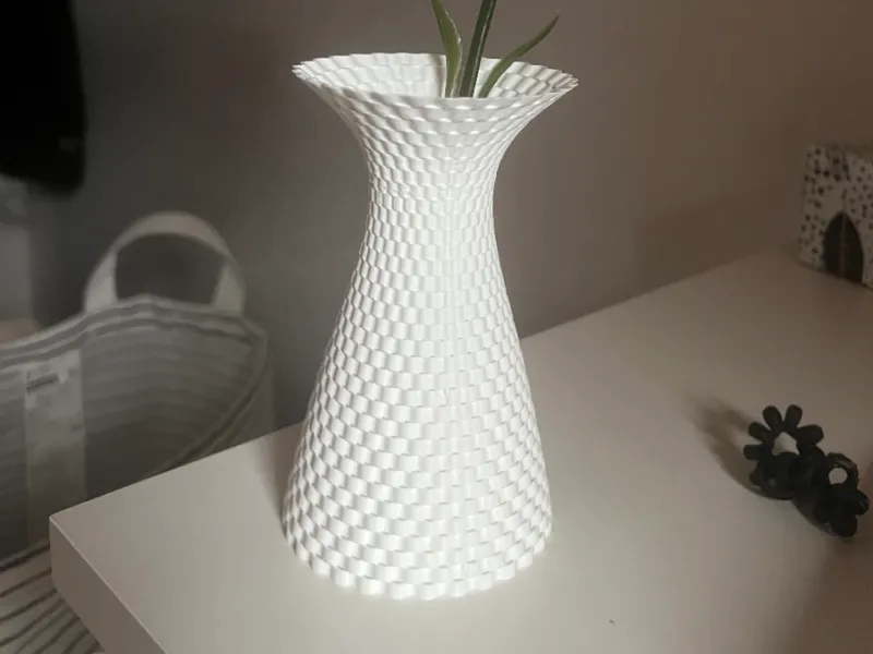 Basket Structured Vase