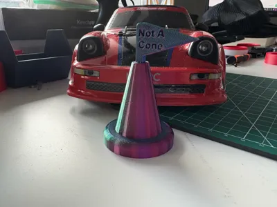 Not-A-Cone- RC Car Drifting Cone