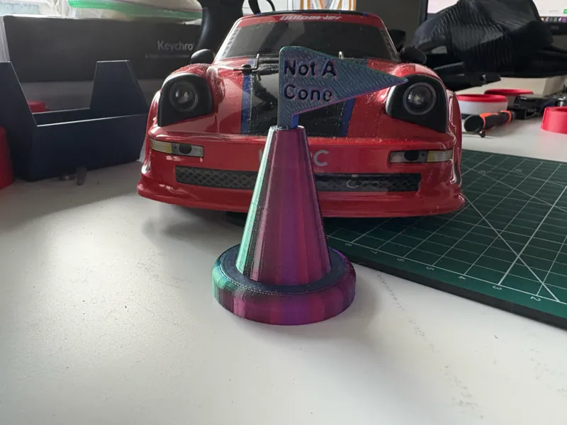 Not-A-Cone- RC Car Drifting Cone