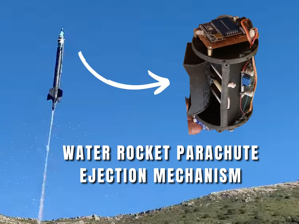 Water Rocket Parachute Ejection Mechanism