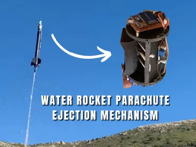 Water Rocket Parachute Ejection Mechanism