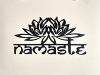 Fleur de lotus « Namaste » — décoration murale — photo 2