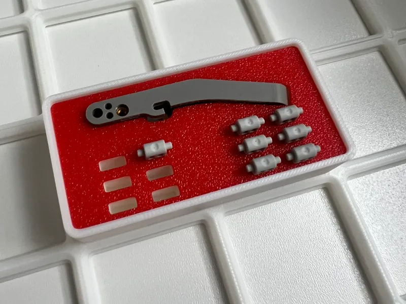 Gridfinity Filament Cutter Lever Holder