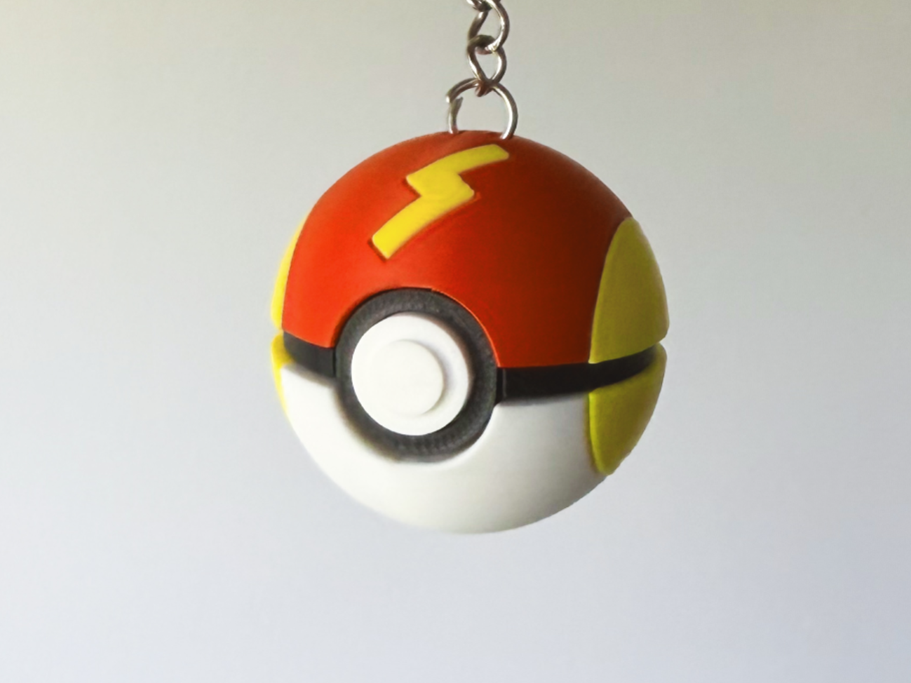 Fast Pokeball clicker keychain, No AMS
