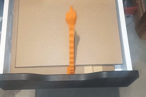 Middle Finger Spring Loaded Drawer Prank