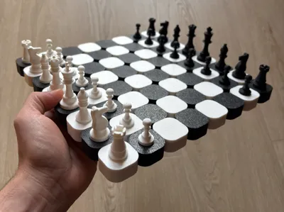 Modern Magnetic Chess & Wall-Hanging Decor