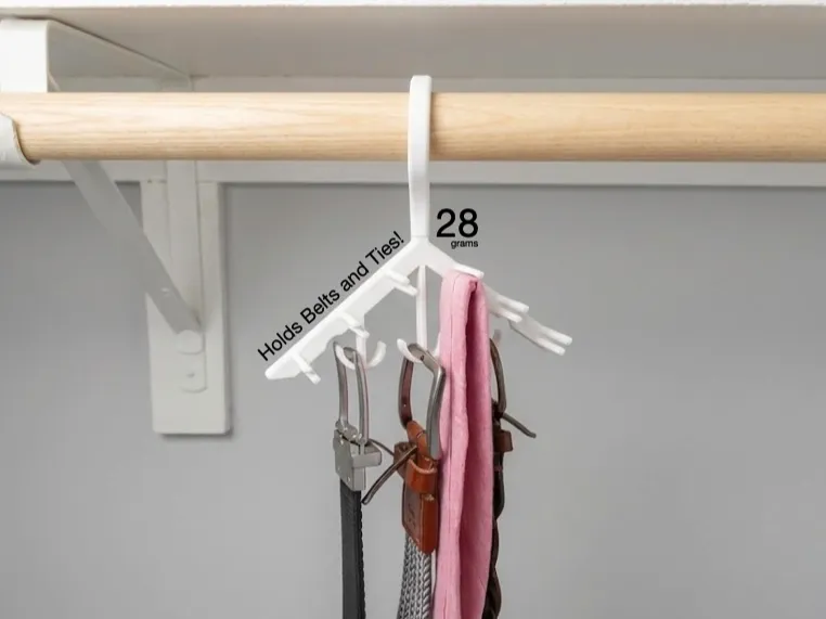 Belt and Tie Hanger