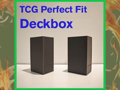 TCG Deckbox | Perfect Fit with Dice Holder