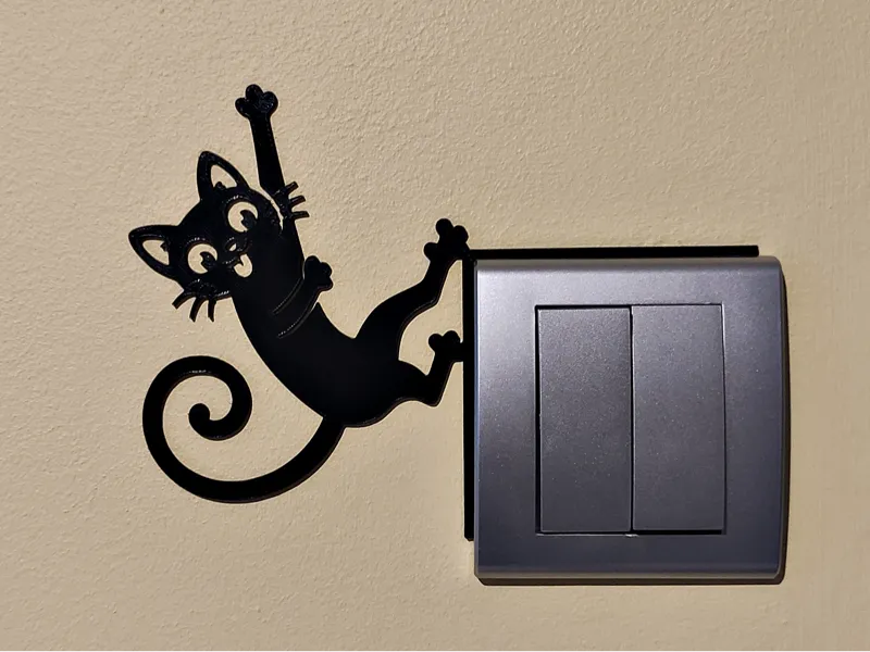 Light Switch Decoration – Cat 7
