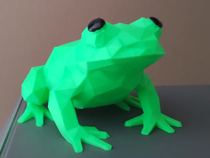 Grenouille Low Poly