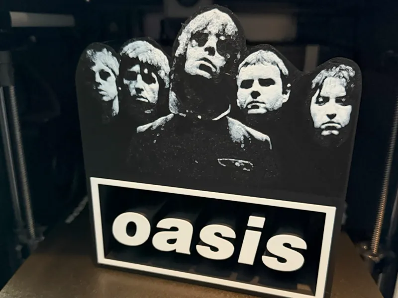 Oasis Band Silhouette Decor
