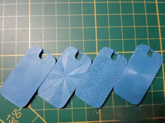 (different patterns) Flat pocket whistle
