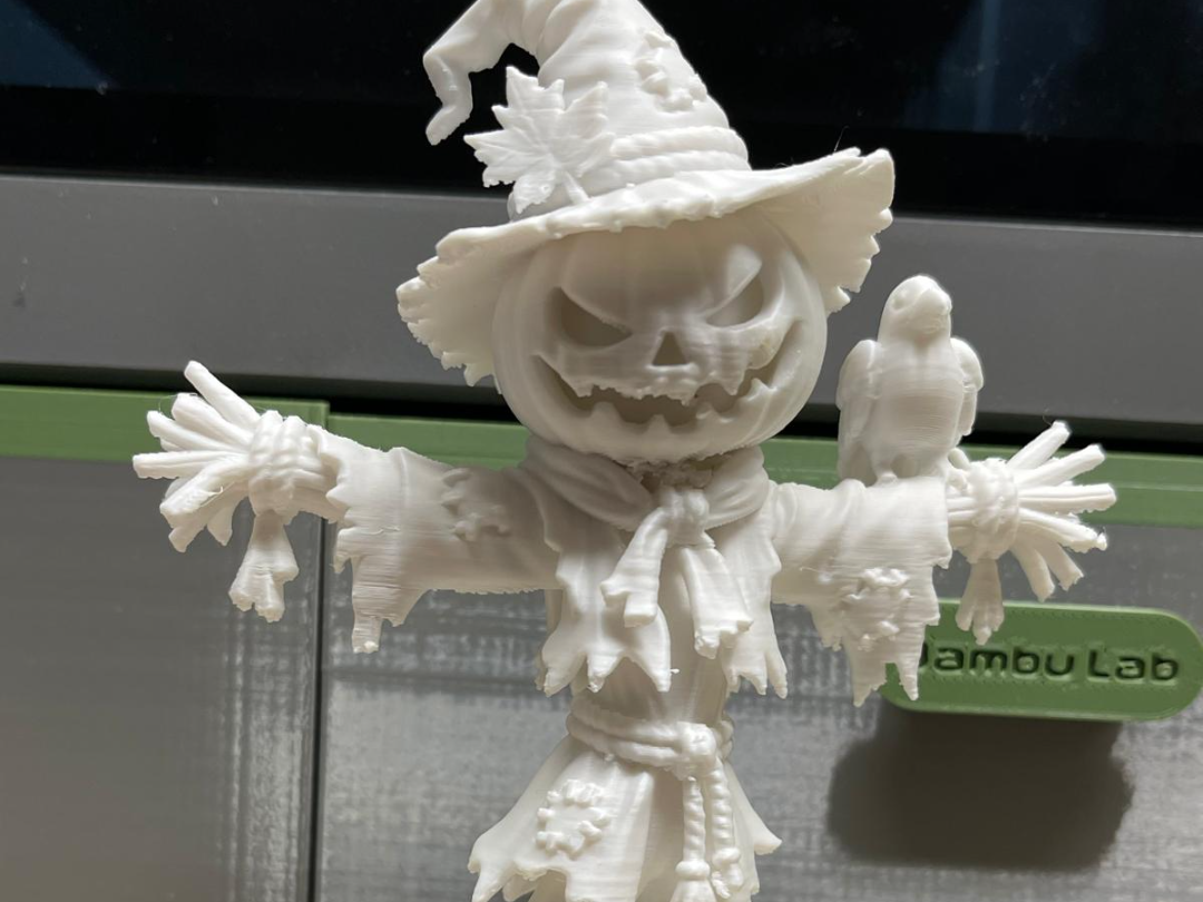 Vogelscheuche Halloween 3D model