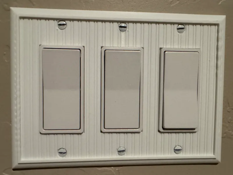 Bead Board Switch Cover