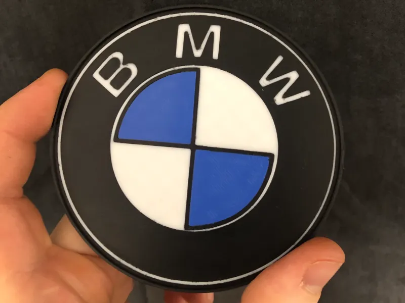 BMW coaster