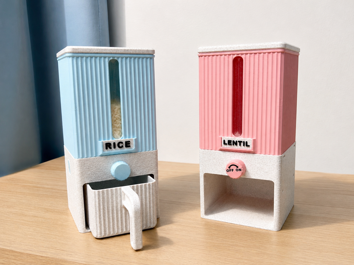 Food Dispenser | Storage Container |Iris Mechanism