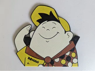 Russell from Up - Door decoration magnet