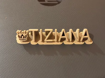 TIZIANA NAME TABLE DESK