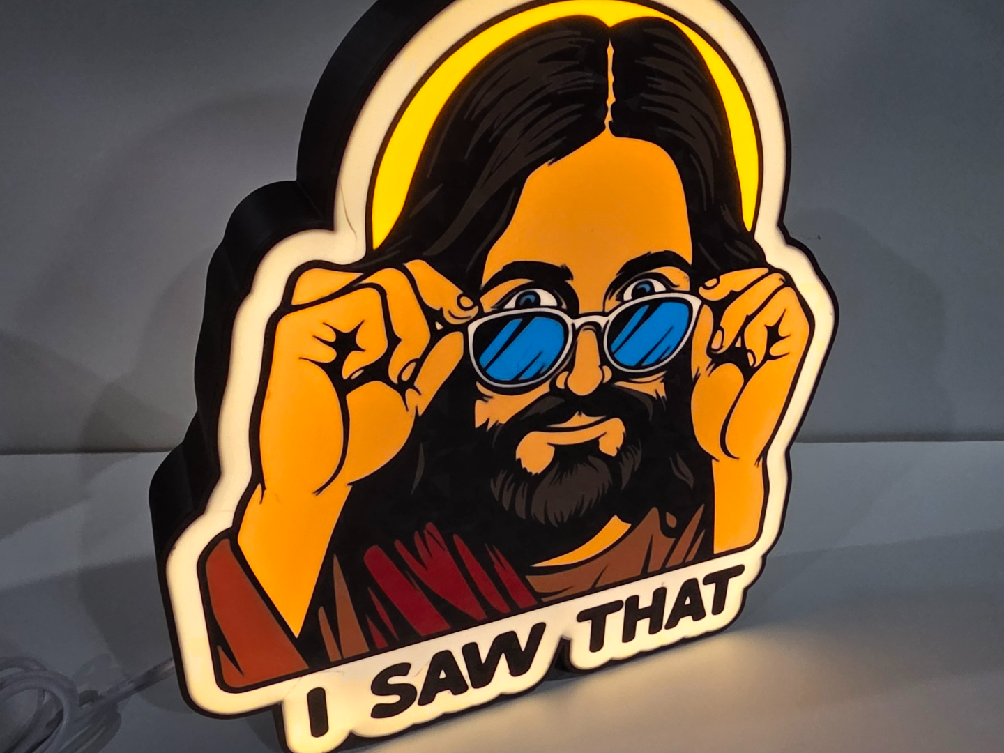 Jesus I saw that lightbox